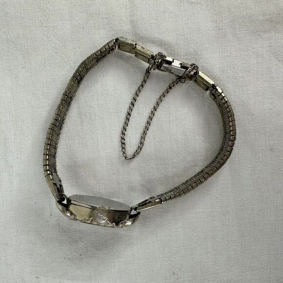 Bulova Women's Vintage Watch, M6, 10k R.G.P. Bezel, Parts/Repair, Stainless Back - Picture 6 of 10